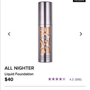 All nighter urban decay foundation